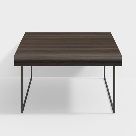 Urban Corner Coffee Table 3D model for Modern Spaces