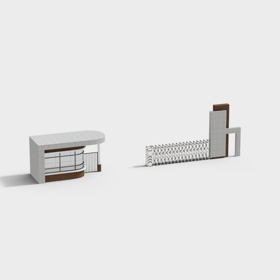 Unique Low-Polygon 3D Model for Modern Urban Designs