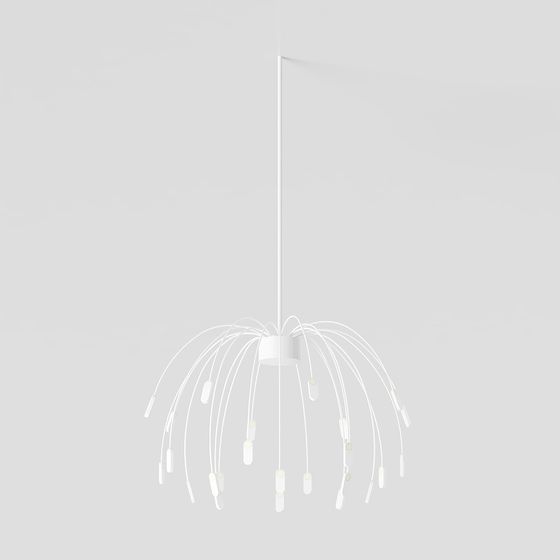 Modern Minimalist Chandelier 3D model