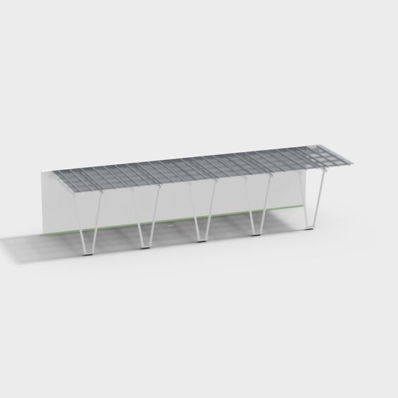 Urban Oasis Canopy 3D model