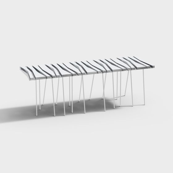 City Wings Low-Poly 3D Model