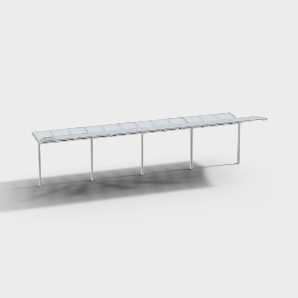 Park outdoor bicycle shed