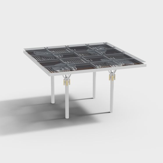 Urban Ventilation System 3D model for Creative Projects