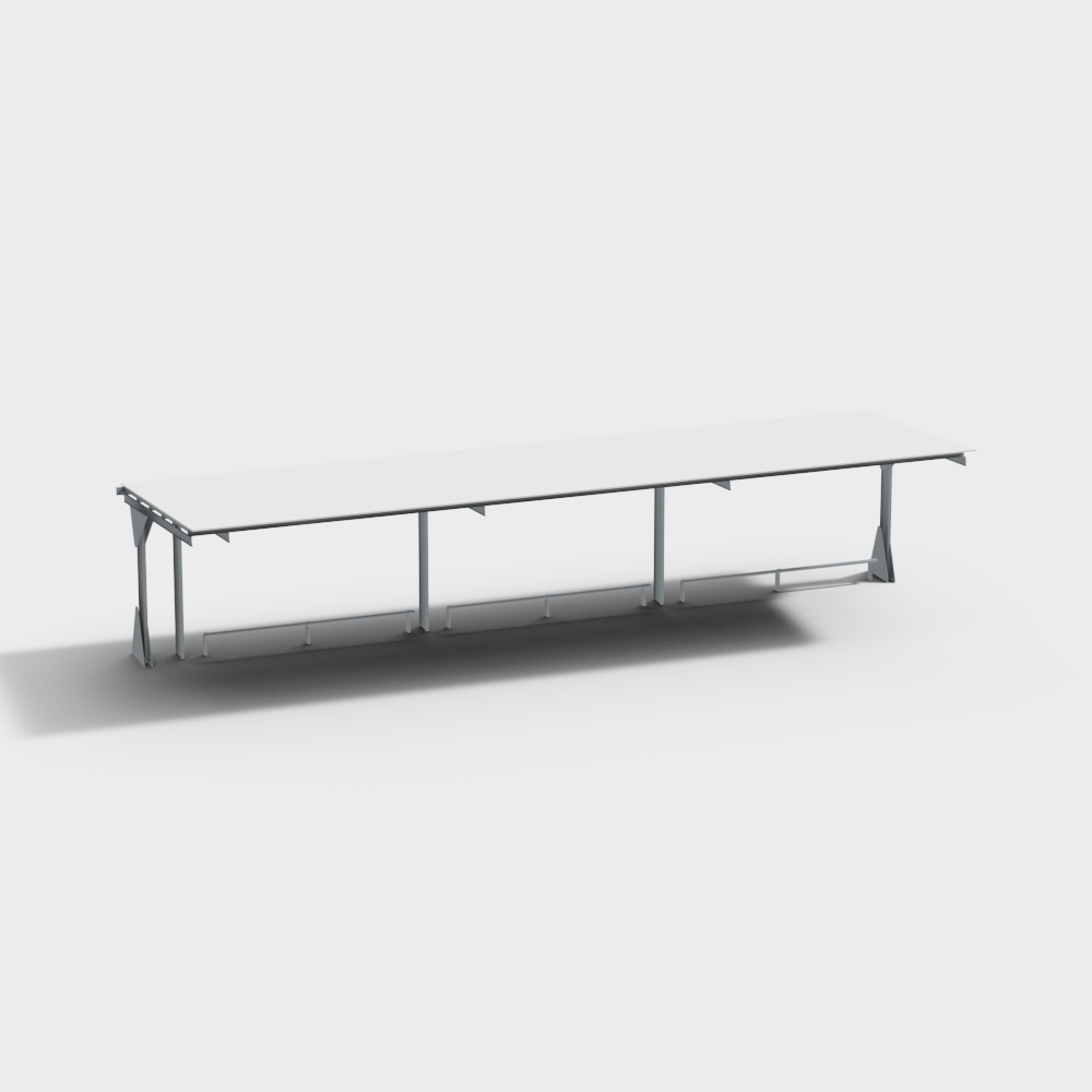 University parking carport