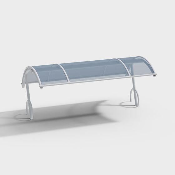Urban Light Bench 3D model