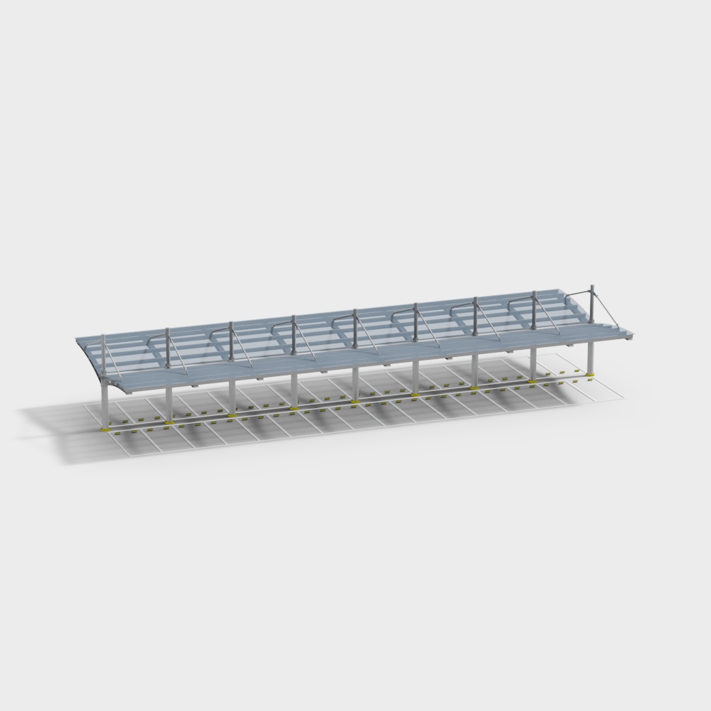 Urban Skywalk 3D model