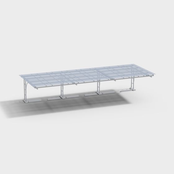 Futuristic Solar Panel 3D model