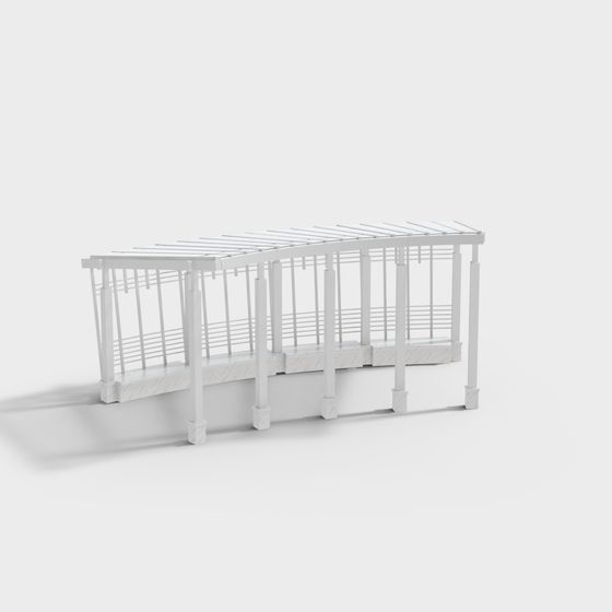 Modern Pavilion 3D Model Design