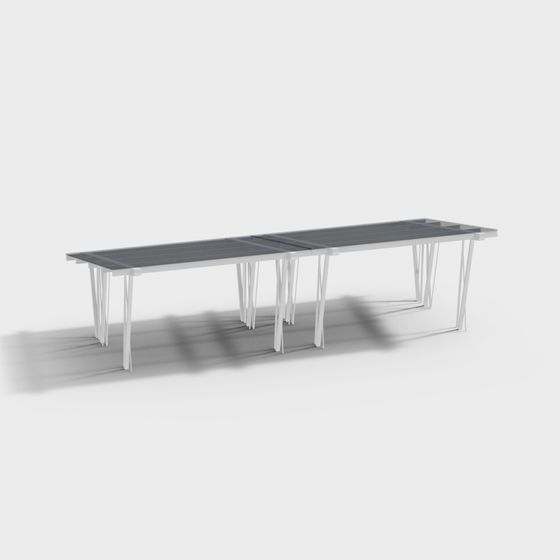 Urban Long Table 3D model for Creative Projects