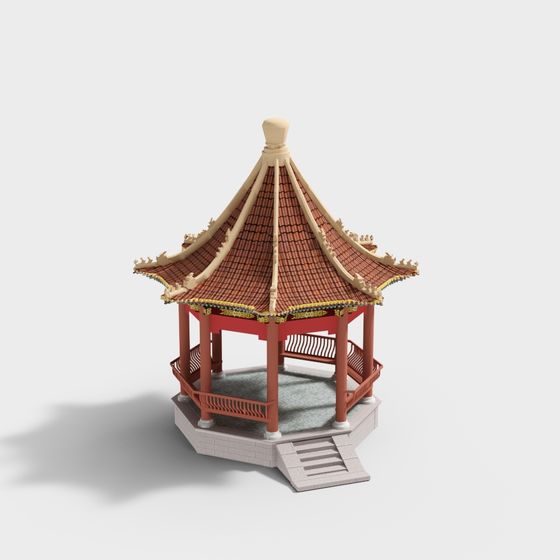 Oriental Pavilion 3D model