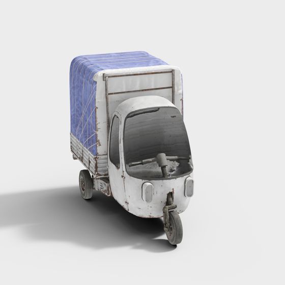 Vintage Tricycle 3D model