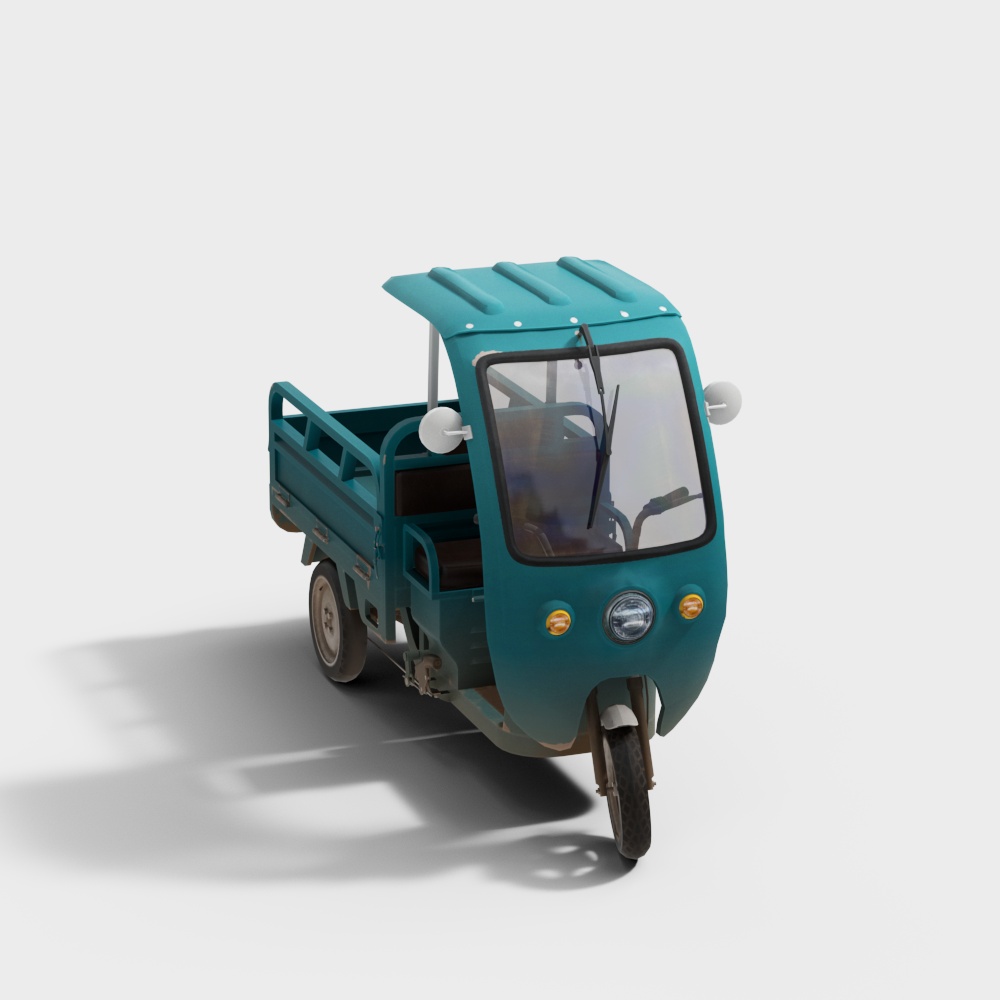 Exotic Tuk-Tuk 3D model for Creative Projects