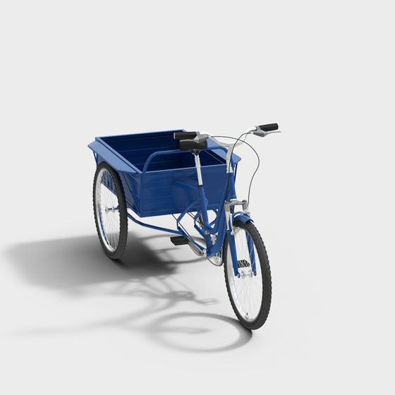 Modern Cargo Trike 3D model