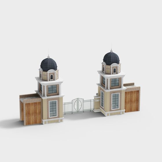 Twin Towers 3D model