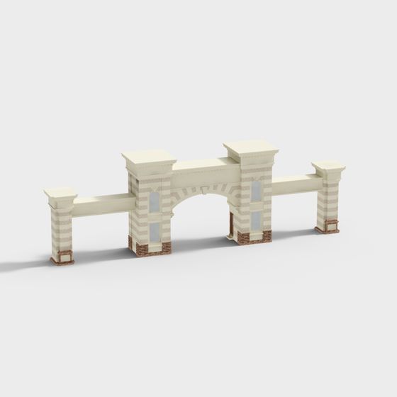 Roman Arch 3D model