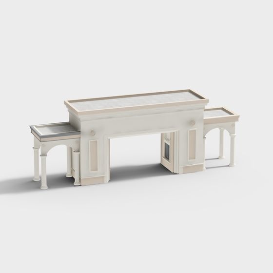 Classic Roman Arch 3D model