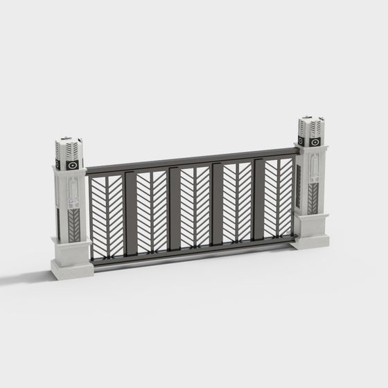 Futuristic Gateway 3D model