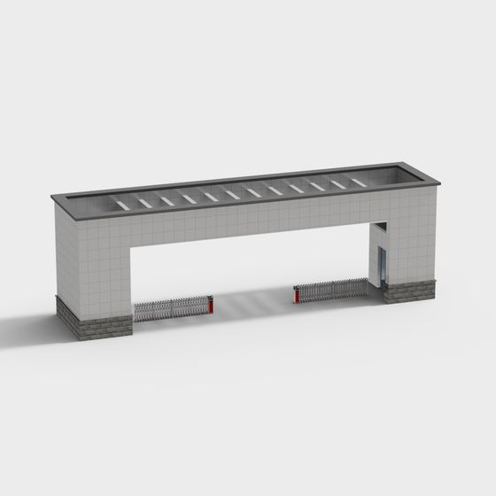 Urban Gateway 3D model