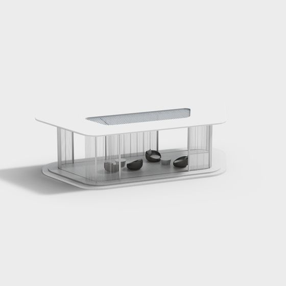 Urban Oasis 3D model for Serene Spaces