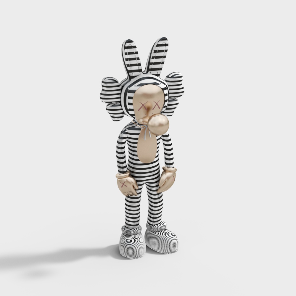 Modern internet celebrity kaws ornaments