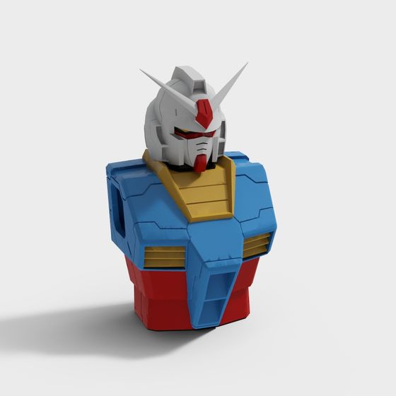 Mechanical Warlord 3D model