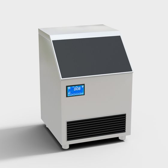Modern Commercial Ice Machine 3D model