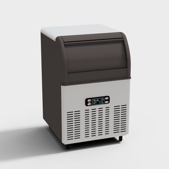 Sleek Ice Maker 3D Model for Modern Interiors