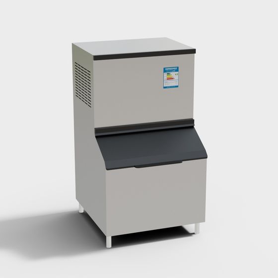 Modern Industrial Ice Machine 3D model