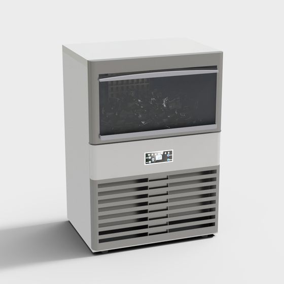 Modern Industrial Ice Maker 3D model