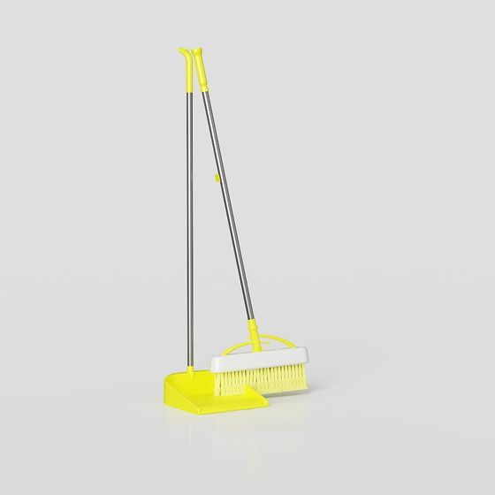 Ensemble balai et pelle ménagers