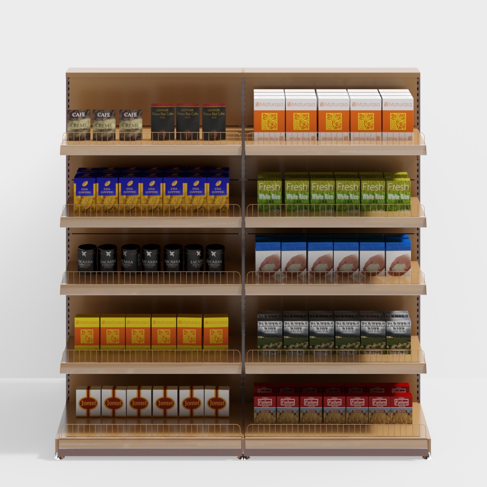 Kệ giữa siêu thị