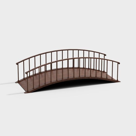 Dreamy Pathway Bridge 3D model