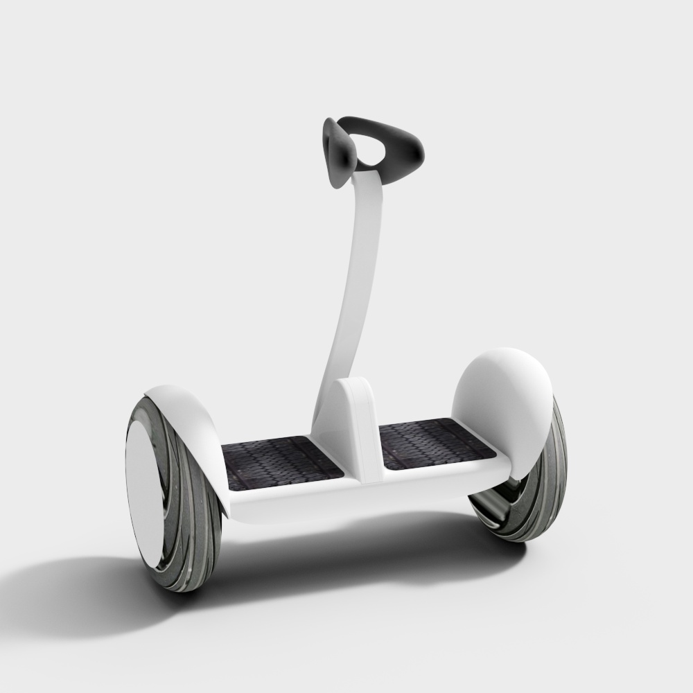Futuristic Balance Scooter 3D model for Urban Environments