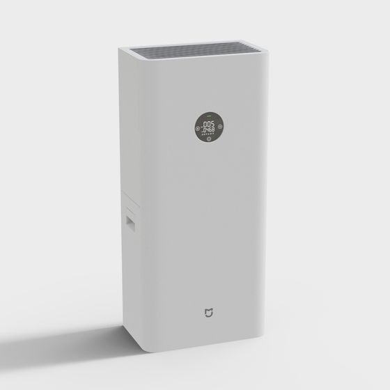 Modern Minimalist Air Purifier 3D model