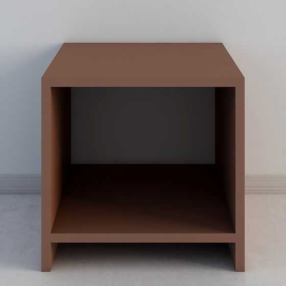 MOKUKAKU 나이트스탠드 합판+사각+합판+가구+수납스툴