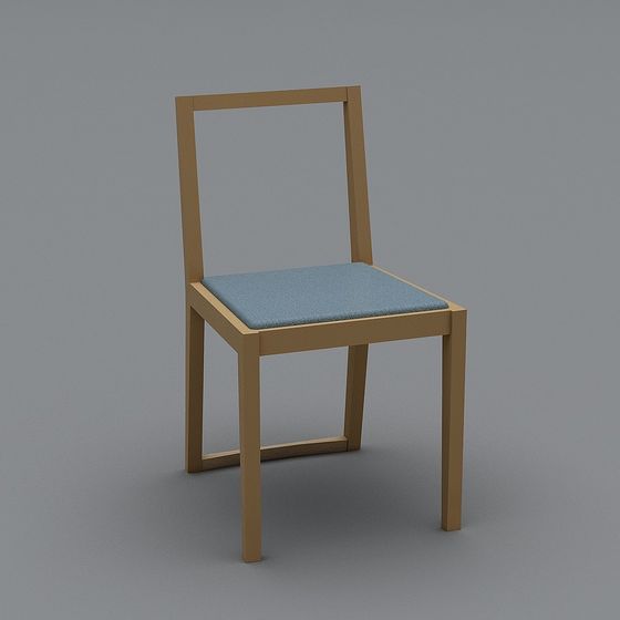 Modern Minimalist Chair 3D model