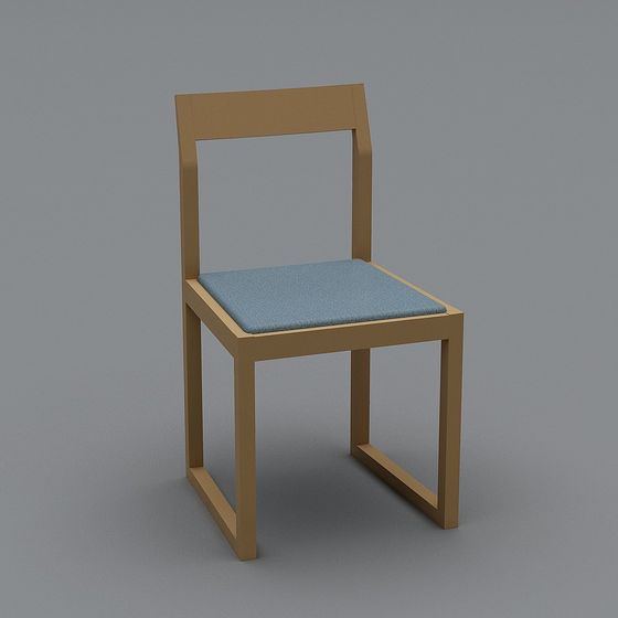 เก้าอี้ Mattaniah ฮาโกะ+ไม้โอ๊คแดง+เก้าอี้+สีฟ้า