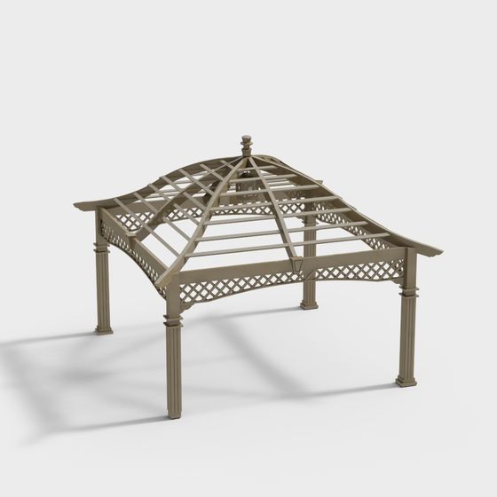 Garden Gazebo 3D model