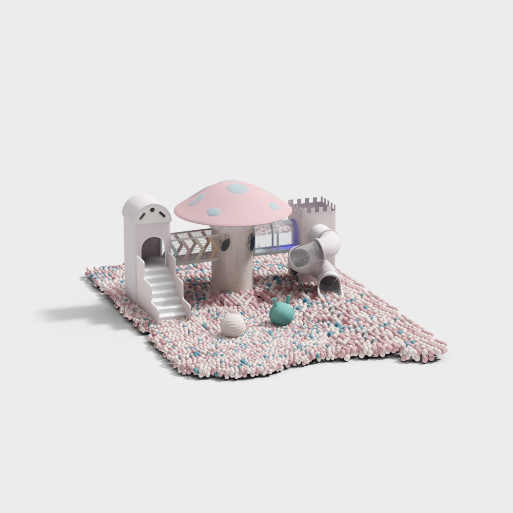 Cầu trượt bóng biển cho trẻ em