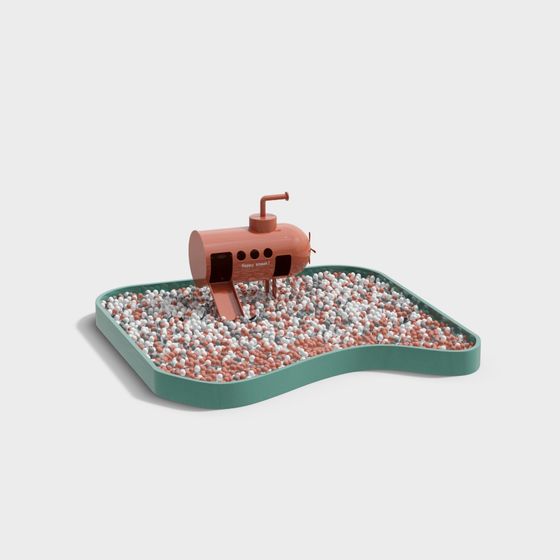 Childlike Submarine Paradise 3D model