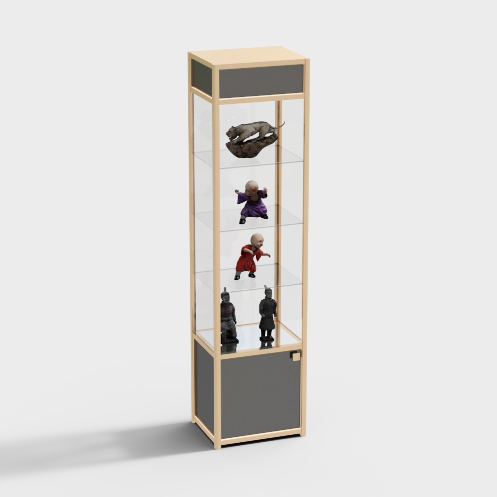 ชั้นวางโชว์ในพิพิธภัณฑ์