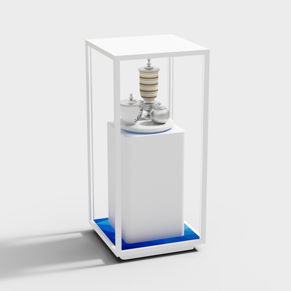 Stand d'affichage de musée