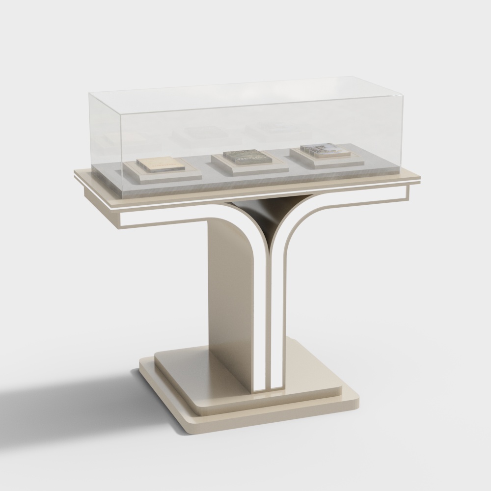 บูธในห้องนิทรรศการ