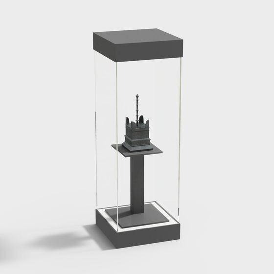 Museum Exhibit 3D model