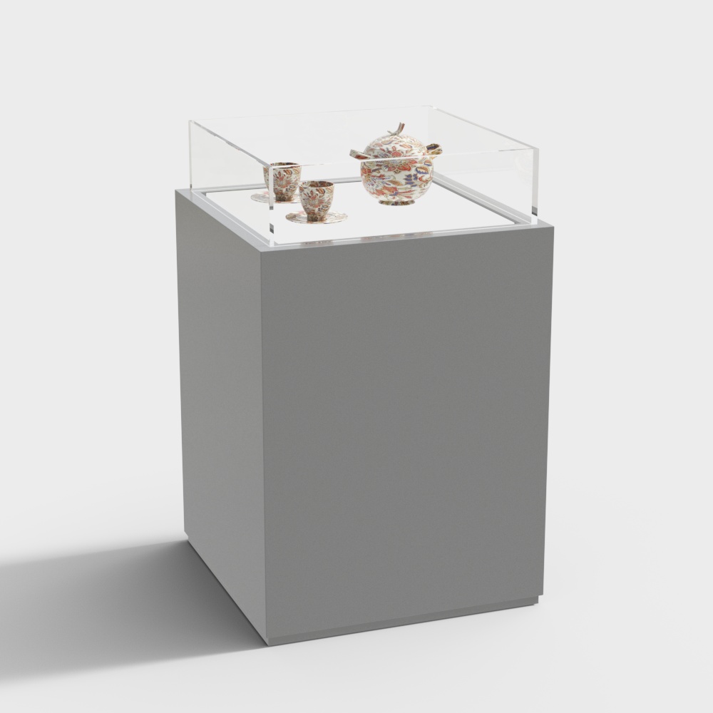 บูธในห้องนิทรรศการ