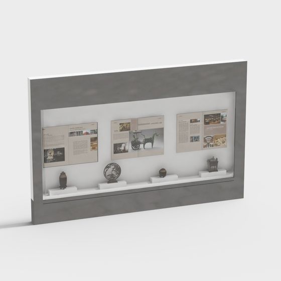 전시관 디스플레이 캐비닛