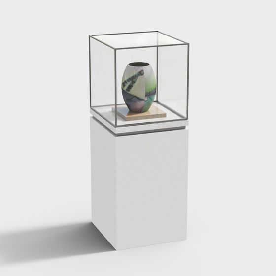 Glass Painting Vase 3D model