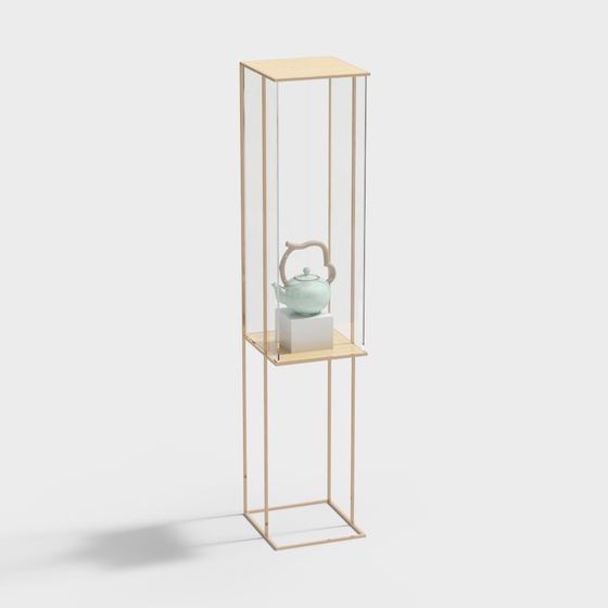 Étagère d'exposition de musée