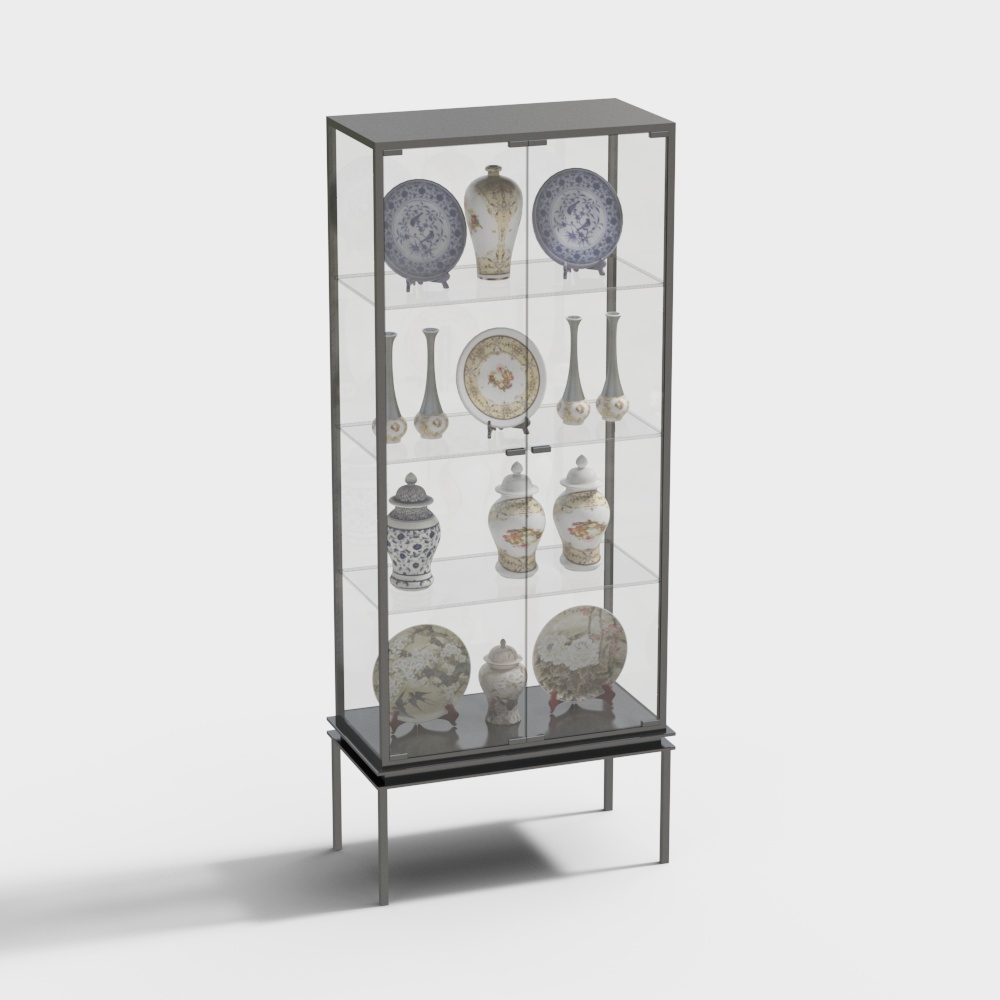 Museum display rack