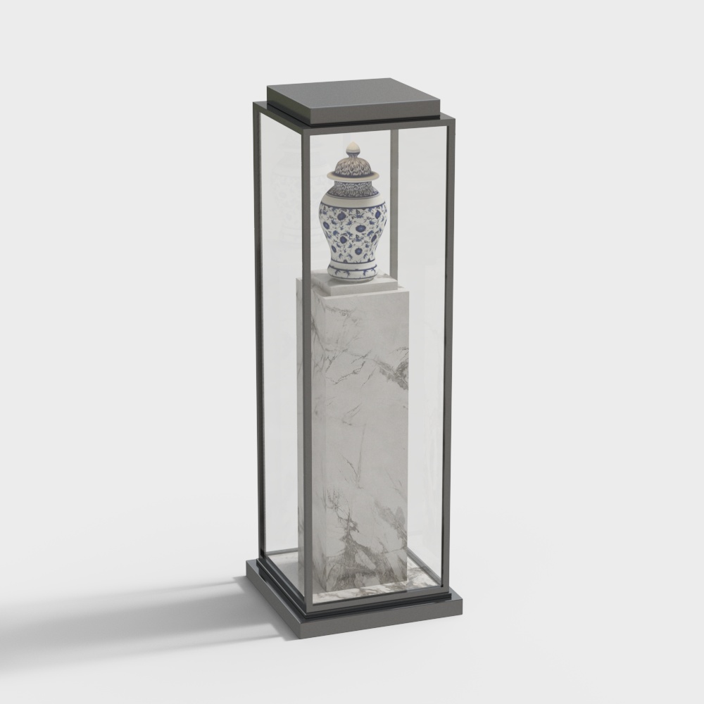 Étagère d'exposition de musée